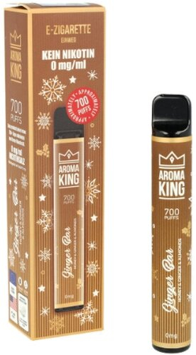 Aroma King Ginger Bar Merry Christmas Edition Einweg E-Shisha Nikotinfrei