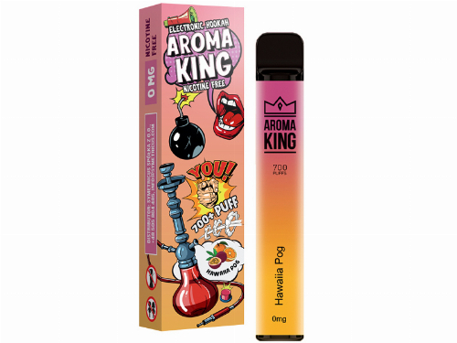 Aroma King Hawaiian Pog Einweg e-Shisha ohne Nikotin ca. 700 Züge Aroma King Hawaiian Pog Einweg e-Shisha ohne Nikotin ca. 700 Züge