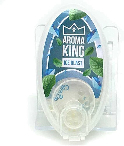 Aroma King Ice Blast Aromakapseln 100 Stück mit Stick