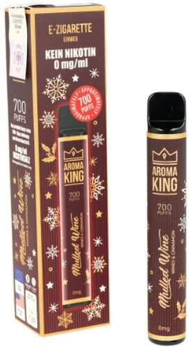 Aroma King Mulled Wine Merry Christmas Edition Einweg E-Shisha Nikotinfrei