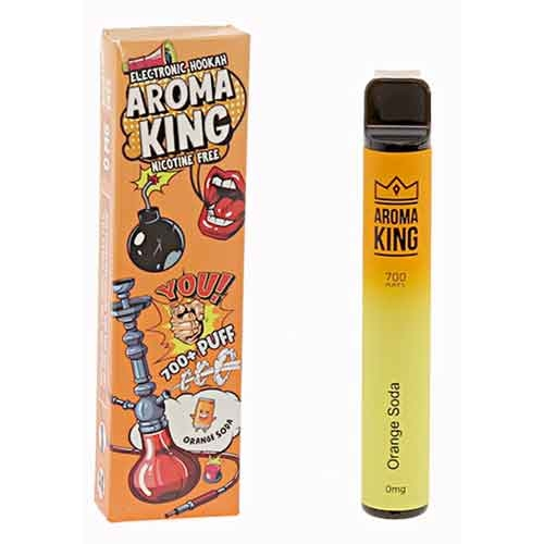Aroma King Orange Soda Einweg e-Shisha ohne Nikotin ca. 700 Züge