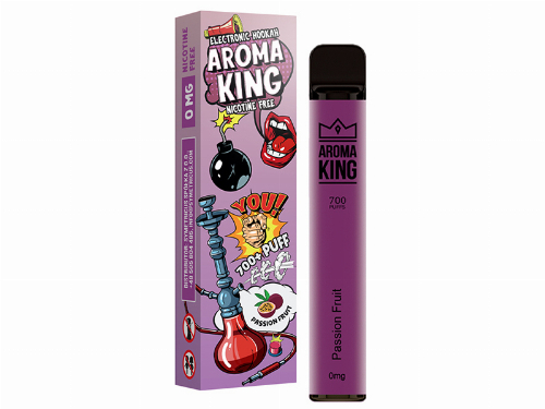 Aroma King Passion Fruit Einweg e-Shisha ohne Nikotin ca. 700 Züge Aroma King Passion Fruit Einweg e-Shisha ohne Nikotin ca. 700 Züge