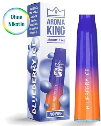 Aroma King Pyramide 700 Blueberry Ice E-Shisha 0mg Nikotin