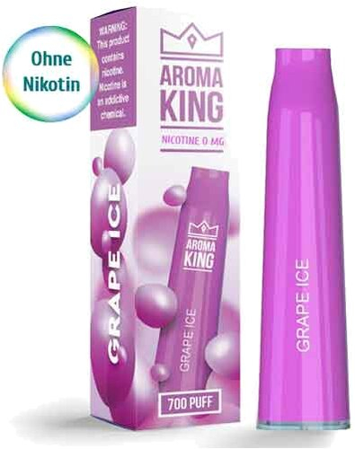 Aroma King Pyramide 700 Grape Ice E-Shisha 0mg Nikotin Aroma King Pyramide 700 Grape Ice E-Shisha 0mg Nikotin
