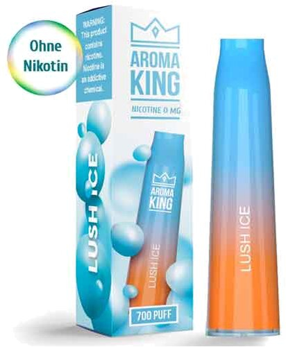 Aroma King Pyramide 700 Lush Ice E-Shisha 0mg Nikotin