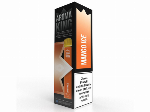 Aroma King Q-BAR 700 Mango Ice Einweg E-Shisha 20 mg Nikotin Aroma King Q-BAR 700 Mango Ice Einweg E-Shisha 20 mg Nikotin