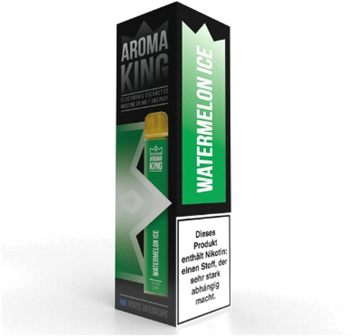 Aroma King Q-BAR 700 Watermelon Ice Einweg E-Shisha 20 mg Nikotin