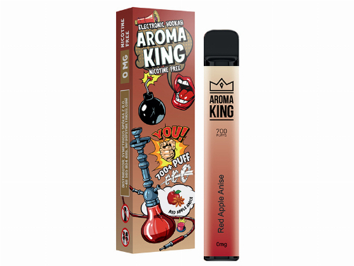 Aroma King Red Apple Anice Einweg e-Shisha ohne Nikotin ca. 700 Züge Aroma King Red Apple Anice Einweg e-Shisha ohne Nikotin ca. 700 Züge