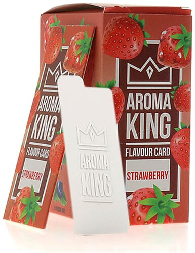 Aroma King Strawberry (Erdbeere) Flavour Card