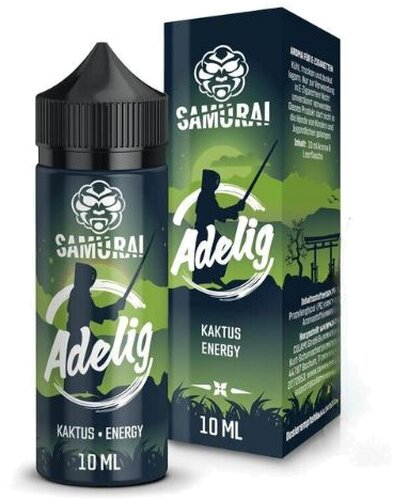 Aroma Samurai Adelig 10ml (Kaktus-Energy) Aroma Samurai Adelig 10ml (Kaktus-Energy)