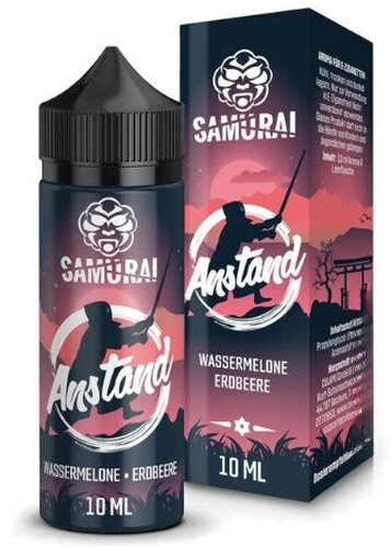 Aroma Samurai Anstand 10ml (Wassermelone-Erdbeere) Aroma Samurai Anstand 10ml (Wassermelone-Erdbeere)
