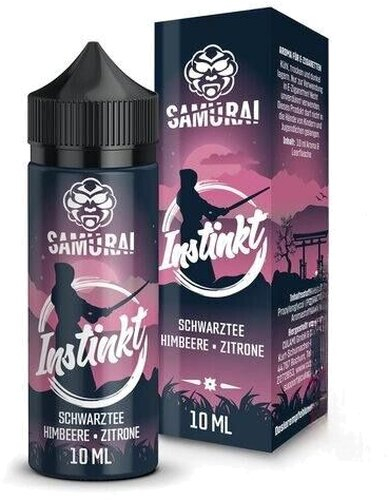 Aroma Samurai Instinkt 10ml (Schwarztee-Himbeere-Zitrone) Aroma Samurai Instinkt 10ml (Schwarztee-Himbeere-Zitrone)