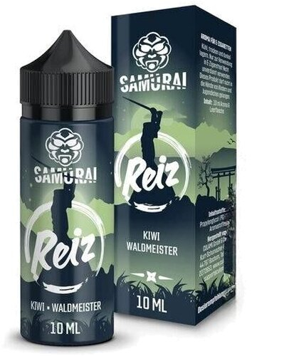 Aroma Samurai Reiz 10ml (Kiwi-Waldmeister) Aroma Samurai Reiz 10ml (Kiwi-Waldmeister)
