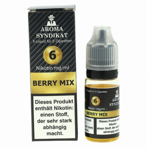 AROMA SYNDIKAT Berry Mix Liquid 10 ml 6mg AROMA SYNDIKAT Berry Mix Liquid 10 ml 6mg