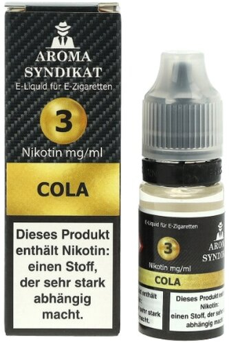 AROMA SYNDIKAT Cola Liquid 10 ml 3mg