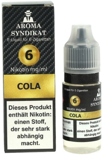 AROMA SYNDIKAT Cola Liquid 10 ml 6mg