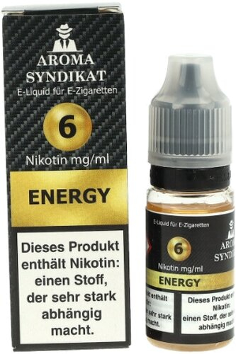 AROMA SYNDIKAT Energy Liquid 10 ml 6mg