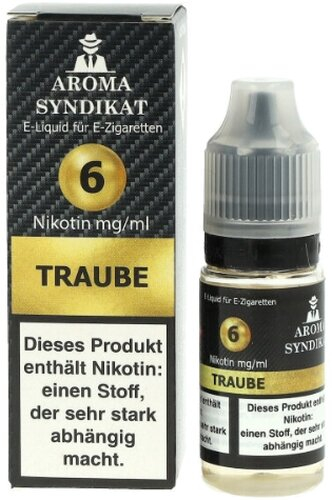AROMA SYNDIKAT Traube Liquid 10 ml 6mg