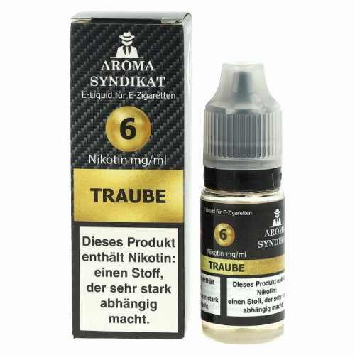 AROMA SYNDIKAT Traube Liquid 10 ml 6mg AROMA SYNDIKAT Traube Liquid 10 ml 6mg