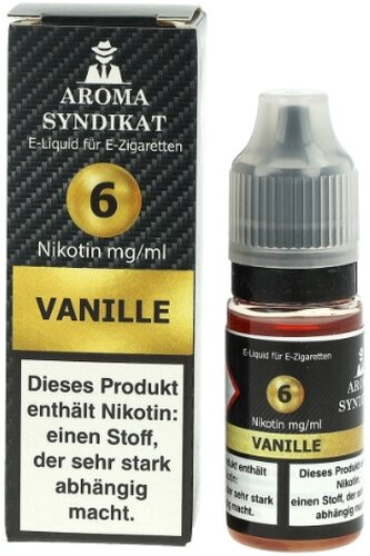 AROMA SYNDIKAT Vanille Liquid 10 ml 6mg