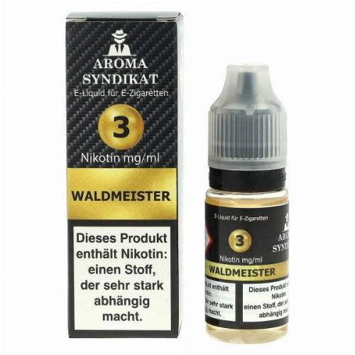 AROMA SYNDIKAT Waldmeister Liquid 10 ml 3mg AROMA SYNDIKAT Waldmeister Liquid 10 ml 3mg