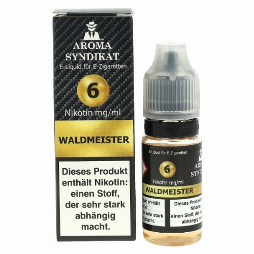 AROMA SYNDIKAT Waldmeister Liquid 10 ml 6mg AROMA SYNDIKAT Waldmeister Liquid 10 ml 6mg