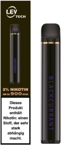 ARTERY ABAR 900 Blackcurrant Einweg e-Shisha 900 Züge