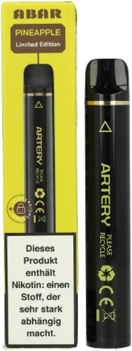 Artery Abar 900 Limited Edition Pineapple Einweg E-Shisha 20mg
