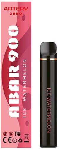 ARTERY ABAR ZERO 900 Ice Watermelon Einweg E-Shisha ohne Nikotin ca. 900 Züge ARTERY ABAR ZERO 900 Ice Watermelon Einweg E-Shisha ohne Nikotin ca. 900 Züge