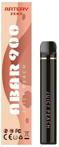 ARTERY ABAR ZERO 900 Jucy Peach Einweg E-Shisha ohne Nikotin ca. 900 Züge ARTERY ABAR ZERO 900 Jucy Peach Einweg E-Shisha ohne Nikotin ca. 900 Züge
