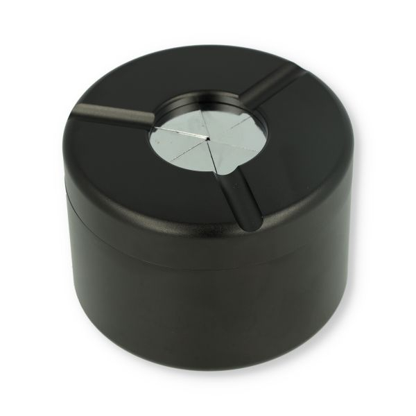Ascher Aluminium mit Drehverschluss Schwarz