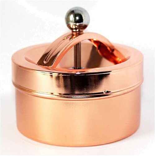 Ascher Metall Kugeloberteil Rose Ascher Metall Kugeloberteil Rose