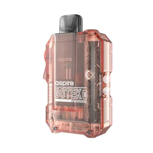 aspire GOTEK x E-Zigaretten Kit Transparent-Orange aspire GOTEK x E-Zigaretten Kit Transparent-Orange