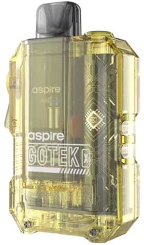 aspire GOTEK x E-Zigaretten Kit transparent-yellow