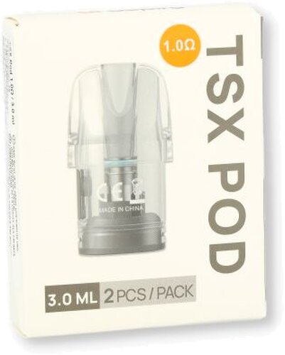 Aspire TSX POD 1,0Ohm 3ml 2Stk. Aspire TSX POD 1,0Ohm 3ml 2Stk.