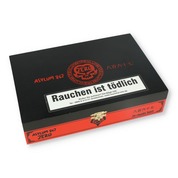 Asylum 867 Zero Robusto Zigarren 20 Stk.