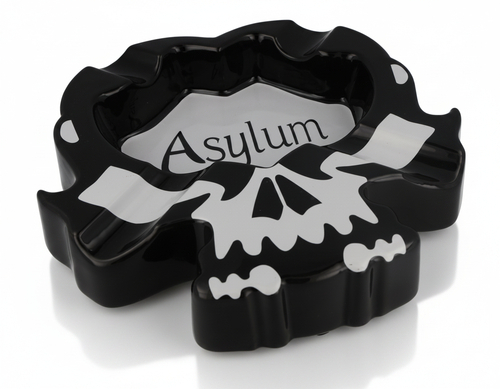 Asylum Zigarren Aschenbecher Schwarz/Weiß