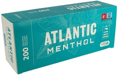 Atlantic Menthol Zigarettenhülsen 200er Atlantic Menthol Zigarettenhülsen 200er