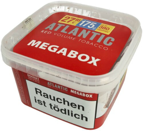 Atlantic Stopftabak Red 150g Eimer Volumentabak Atlantic Stopftabak Red 150g Eimer Volumentabak