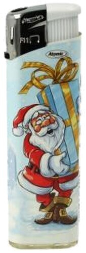 Atomic Feuerzeug Happy Hollidays X-Mas 7v10
