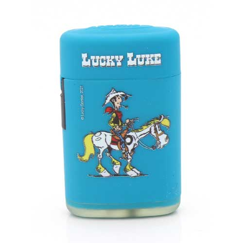 Atomic Jet Feuerzeug Lucky Luke blau Atomic Jet Feuerzeug Lucky Luke blau