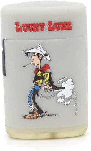 Atomic Jet Feuerzeug Lucky Luke grau Atomic Jet Feuerzeug Lucky Luke grau