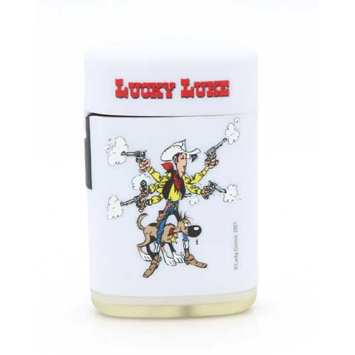 Atomic Jet Feuerzeug Lucky Luke weiß Atomic Jet Feuerzeug Lucky Luke weiß