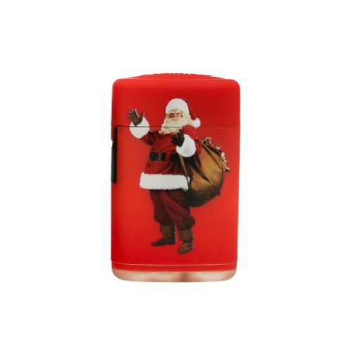 Atomic Jet Flame Feuerzeug Merry Christmas Weihnachtsmann mit Geschenkesack Atomic Jet Flame Feuerzeug Merry Christmas Weihnachtsmann mit Geschenkesack