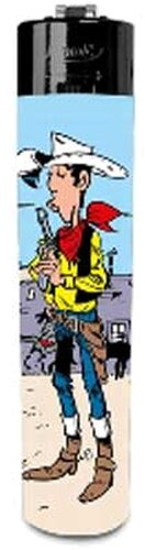 Atomic Stein Feuerzeug Lucky Luke I blau 4v4 Atomic Stein Feuerzeug Lucky Luke I blau 4v4