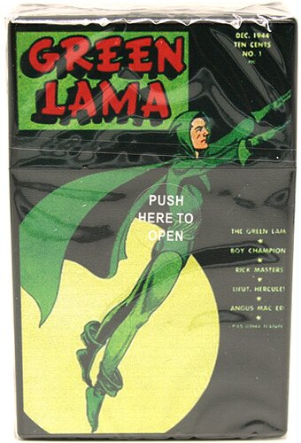 Atomic Zigaretten-Etui 20er Motiv Green Lama 