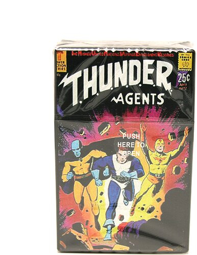Atomic Zigaretten-Etui 20er Motiv Thunder Agents