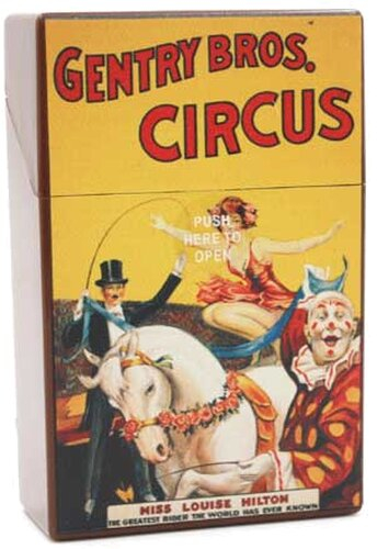 Atomic Zigarettenbox 20er Motiv Circus