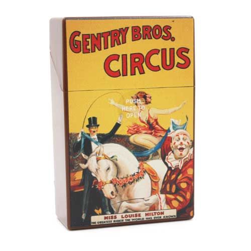 Atomic Zigarettenbox 20er Motiv Circus Atomic Zigarettenbox 20er Motiv Circus