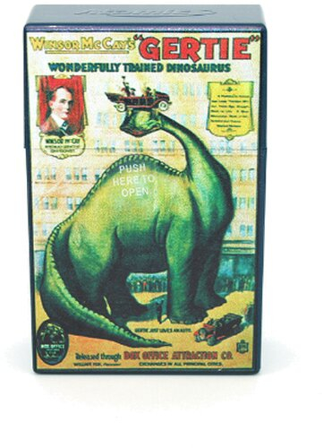 Atomic Zigarettenbox 20er Motiv Gertie Dinosaurus